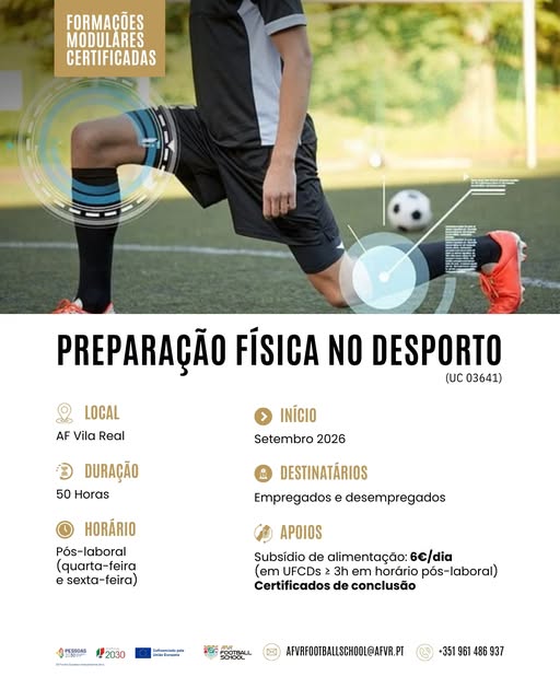 AFVR promove oferta formativa de Football School