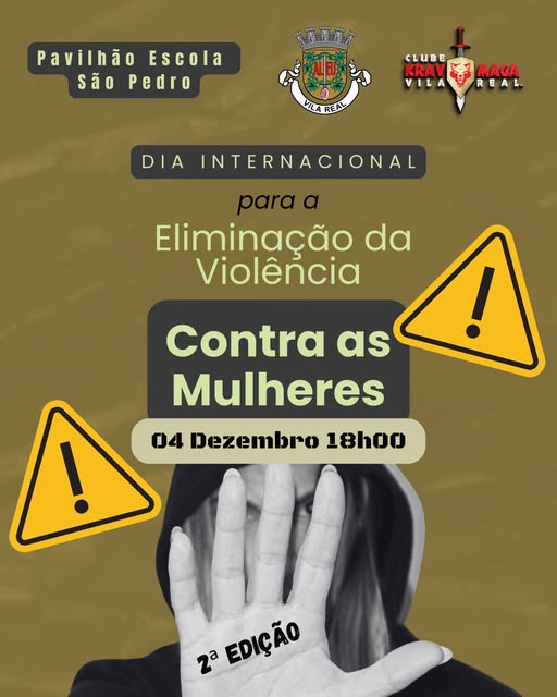 Aula de Defesa Pessoal para Mulheres decorre dia 4 de dezembro