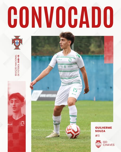 Guilherme Souza convocado para a Seleção Nacional