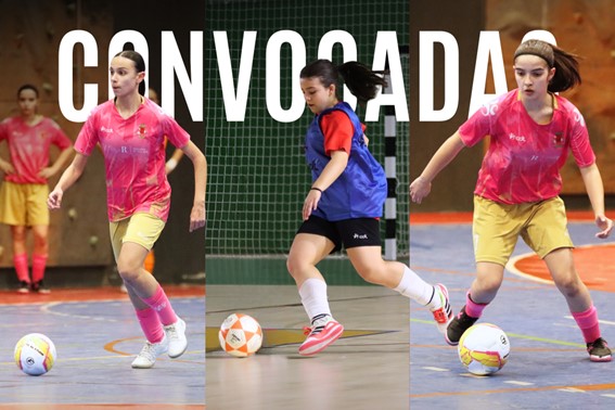 Atletas AFVR convocadas à Seleção Nacional de Futsal Feminino Sub-15