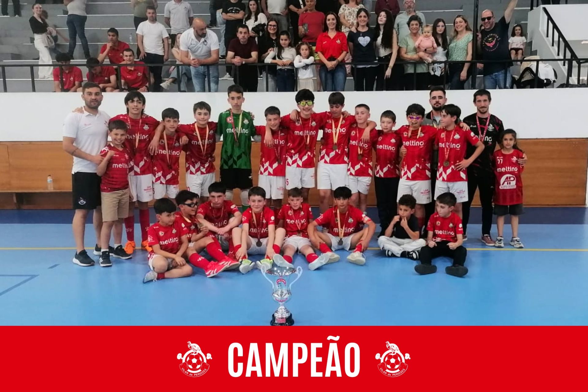 GD Vilar Perdizes sagra-se Campeão Distrital