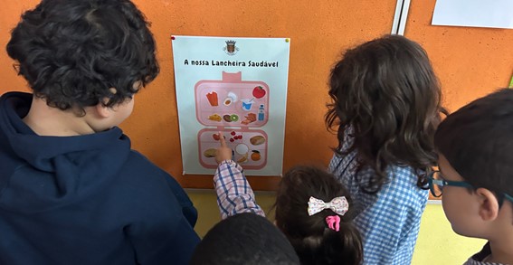 Autarquia promoveu sessões de educação alimentar em escolas do concelho