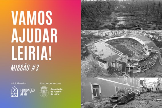 AFVR une-se à sua congénere de Leiria no apoio às populações afetadas